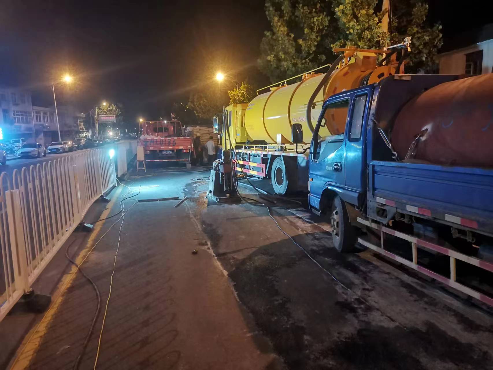 谯城路面压密注浆